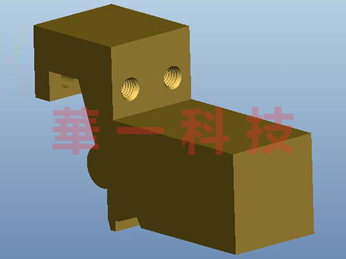 數(shù)控自動(dòng)鉆孔攻牙機(jī)加工示例